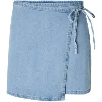Pieces Jupe 'PCFLora' bleu denim