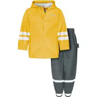 Playshoes Costume fonctionnel jaune / gris basalte / blanc cassé