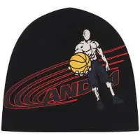 AND1 Bonnet jaune clair / rouge foncé / noir / blanc