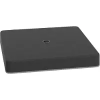 Outsunny Support de parasol , 4 pièces, étanche, pour parasol lourd, support de parasol