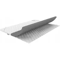 REM-SEN.PL Surmatelas REM-Sen Soft, 80 x 190 cm, hauteur 5 cm, niveau de fermeté 2 (H2). Surmatelas en mousse souple, housse à membrane triple couche, Oeko-Tex.