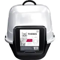 M PETS Cage de transport pour animaux domestiques MPETS 62 x 53 x 58 cm blanc blanc/noir plastique