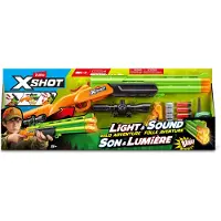 Zuru X-shot Big Hunter Pistol With Lights And Sounds 20.4x72.4x5.3 Cm Vert Enfants