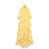 Vero Moda Robe de soirée 'VMDELILAH ' jaune clair