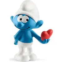 Schleich Schtroumpf avec coeur