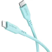Pro Câble en silicone USB-C, 1,5 m, turquoise -