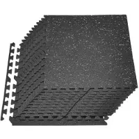 Vevor Tapis de Sol Puzzle Fitness 24PCs de 61x61x1 cm