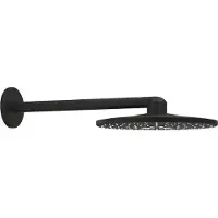 GROHE pomme de douche Rainshower SMARTACTIVE 310 avec bras de douche 430mm phantom black (2 Types de jets)