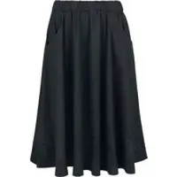 Gothicana by EMP Jupe mi-longue Gothic de - Mystical Woods - S - M - pour Femme - noir - Taille S