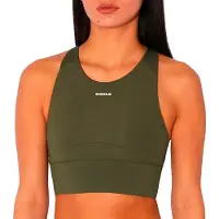 Circle - Brassière de trail/running - Level Up 2.0 Bra Moss pour Femme - Taille S - Kaki