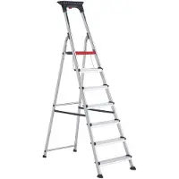 Altrex 501107 Double Decker Escabeau Domestique - En Alu - 1x7 Marches - 3,45m