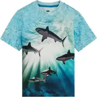 We fashion T-Shirt bleu clair / pétrole / noir