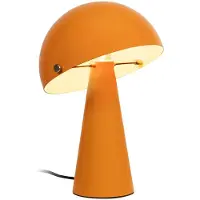 Lucide BARONE - Lampe de table – orange, 23 cm, 34 cm