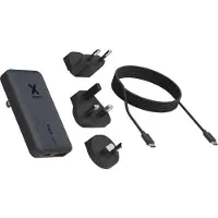 Xtorm 65W Adaptateur de voyage Travel Charger + Câble USB-C PD – avec prise EU / US / UK – Noir