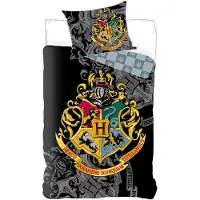 Setino Harry Potter Réversible Parure de lit Poudlard Oreiller Couette Convient pour 135/140x200 cm