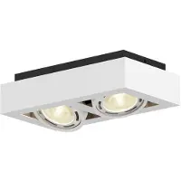 Arcchio Plafonnier , Ronka, dimmable, Blanc, Salon / séjour, Métal, Moderne