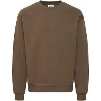 !Solid Sweat-shirt 'Lenz' brun foncé