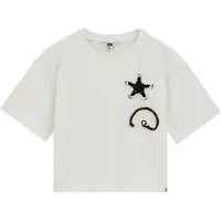 We fashion T-Shirt noir / blanc cassé