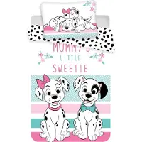 Disney - Parure de lit bébé en coton "101 Dalmatiens" - Multicolore - 100 x 135 cm