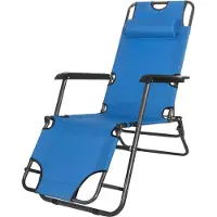 Springos Bain de soleil appui-tête chaise longue étroite repose-pieds chaise longue de jardin en métal pliable chaise longue de loisirs capacité de charge jusqu'à 120 kg