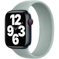 Apple Bracelet Boucle unique en Silicone Watch | 44/45/46/49 mm - Taille 1 - Succulent