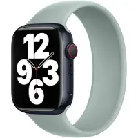Apple Bracelet solo en silicone pour Watch | 44/45/46/49 mm - Taille 8 - Succulent
