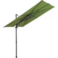 Madison Saint-Tropez Parasol déporté 3 axes rotation 360° 3 x 3,55 m protection UV 50+