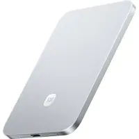 Xiaomi Batterie externe ultra-fine magnétique, 5000 mAh, 15W, argent