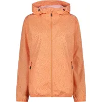 CMP 31x7296 Rain Fix Hood Jacket Orange 2XL Femme
