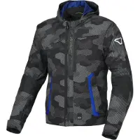Macna Riggor Noir Bleu s Textile Waterproof Blouson Taille S