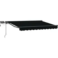 vidaXL Armature de store manuelle avec LED 3,5 x 2,5 m