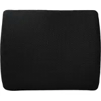 vidaXL Oreiller Avec Oreiller Réglable Noir 34 X 31.5 X 12 Cm Maille