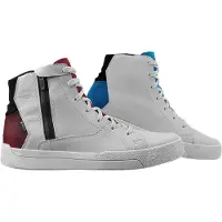 Büse G_Rome, chaussures Gore-Tex ,Blanc/Rouge/Bleu ,38 EU