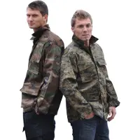 Mil-Tec Feldjacke Typ BDU woodland Tarnjacke Army Jacke Jagdjacke Anglerjacke XL