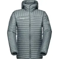 Mammut - Doudoune polyvalente légère et compacte - Broad Peak Light IN Hooded Jacket Men Strata - Taille L - Gris
