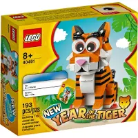 LEGO Seasonal 40491 Année du Tigre - Fêtes traditionnelles chinoises - Set exclusif