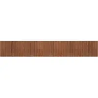 vidaXL Tapis rectangulaire marron 80x1000 cm bambou