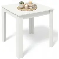 VCM Table à manger extensible, table de cuisine en bois 80-120 cm, table à manger compacte pour cuisine & salle à manger, table Pesoli