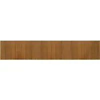 vidaXL Tapis rectangulaire marron 60x300 cm bambou