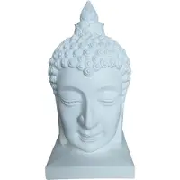 Relaxdays Tête Bouddha