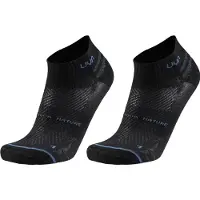 UYN Chaussettes de sport gris / noir