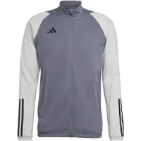 Adidas Veste de survêtement 'Tiro 23 Competition' gris clair / noir / blanc