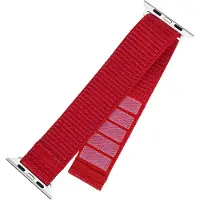 FIXED Apple Watch Ultra 49 mm - Bracelet en nylon, rouge (49 mm, Acier inoxydable, Nylon), Sangles de montre, Rouge
