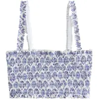 Next Hauts de bikini bleu marine / indigo / blanc
