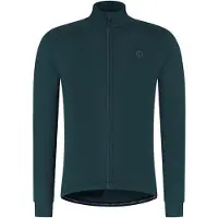 Rogelli Hommes, Maillot de cyclisme, Chemise de Cyclisme à Manches Longues Essential II (3XL), Bleu, 3XL