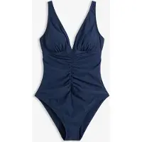Bonprix Maillot 1 pièce sculptant à fronces, maintien léger