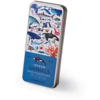 Crocodile Creek Puzzle dans une boîte Animaux marins - 150 pièces