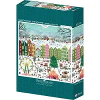 Pieces & Peace Puzzle Noël sur la Place - 1000 pièces