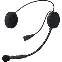 INF Casque de moto Bluetooth 5.2 Black