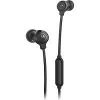 Motorola Sound Ecouteurs intra-auriculaires 3-S avec câble et microphone intégré Noir Ecouteurs détachables en S-M-L